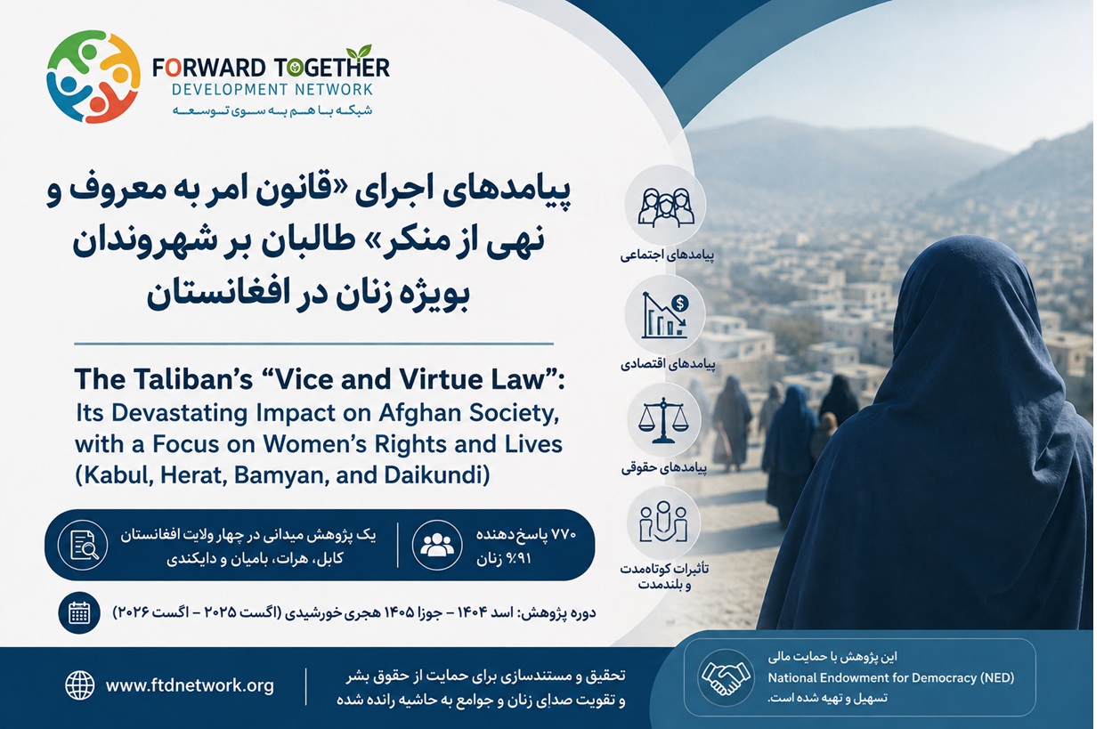 The Taliban’s “Vice and Virtue Law”: Its Devastating Impact on Afghan Society, with a Focus on Women’s Rights and Lives
